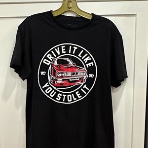 TunerCult, Men's T-Shirt "Drive It Like You Stole It" Black, Size: M